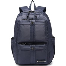 Smart Bags Büyük Boy Laptop Bölmeli Günlük ve Okul Için Uygun Su Geçirmez Sırt Çantası 8714 Lacivert