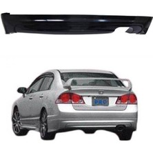 Honda Civic 2007-2008 Fd6 Plastik Boyasız Mugen Arka Tampon Eki