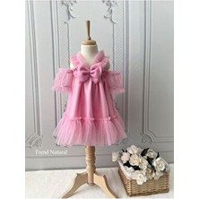 Kız Çocuk ve Bebek Tül Doğum Günü Özel Gün Elbisesi Tütü Elbise