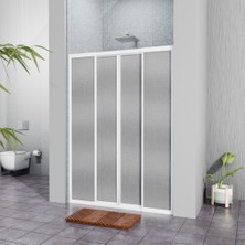 Beyaz Plastik Mika Duşakabin H:180 181CM