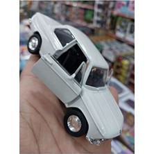 Bmw 2002 Ti Klasik Model 1.36 Ölçek Dıecast Metal Araba Kapı Açılır Çekbırak Beyaz
