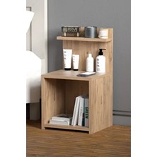 Komodin Raf Salon Ofis Dolabı Ceviz 32*35*63