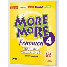 4. Sınıf More And More Fenomen Worksheets Testbook / Kurmay Yayınları / 9786059337632