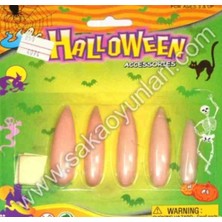 5 Li  Tırnaklar Cadılar Bayramı  2 Adet