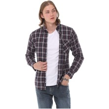 Regular Fit Ekose Erkek Gömlek (Hediye Kutulu)