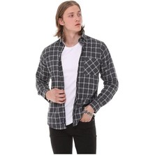 Regular Fit Ekose Erkek Gömlek (Hediye Kutulu)