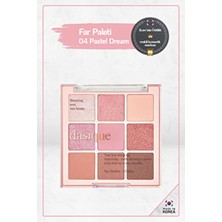 Mat ve Işıltılı Renk Seçenekleri Sunan Far Paleti DASIQUE Shadow Palette (#04 Pastel Dream)