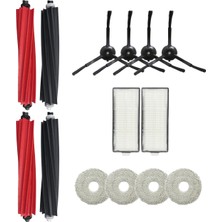 Asgard Grup Roborock Q Revo Master Uyumlu 2 Ana Fırça 4 Yan Fırça 2 Filtre 4 Mop