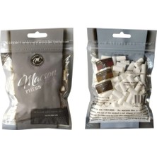 Macson 7.7 mm Longe Sigara Tutun Filtresi Pamuk Filtre