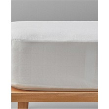 English Home Comfort Pamuklu Sıvı Geçirmez Tek Kişilik Alez 180 x 200 cm Beyaz Pamuk Malzemeden Üretildi