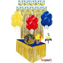 Pamuk Prenses 8 Kişilik Doğum Günü Parti Seti