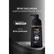 Saçlardaki Gri ve Beyazları Gerçek Rengine Döndürmeye Yardımcı, Siyah Saçlar Için Boyama Şampuanı