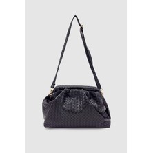 Arvia Yumuşak Formlu Ayarlanabilir Çapraz Askılı El Çantası Siyah