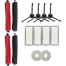 Asgard Grup Roborock Q Revo Master Uyumlu 2 Ana Fırça 4 Yan Fırça 4 Filtre 2 Mop