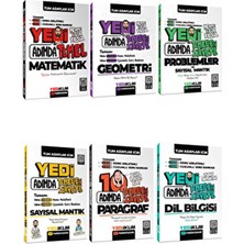 Tüm Adaylar Için Efsane Yedi Adımda Video Konu Anlatımlı Video Çözümlü Soru Bankası Seti 6 Kitap