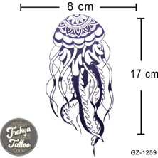 Yarı Kalıcı Dövme Geçici Deniz Anası Dövmesi GZ-1259