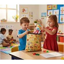 2 Adet, Ekonomik Set, 30X37CM, Summer, Su Geçirmez Islak Mayo Çantası, Torbası