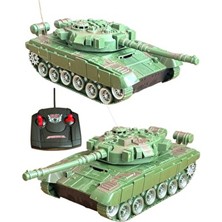 Full Fonksiyonlu Pilli Uzaktan Kumandalı Leopar Tank