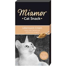 Miamor Cream Ciğerli Kedi Ödülü 6X15GR