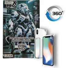 Tecno Spark 9 Pro Uyumlu Nano Ön - Arka 360 Full Kaplama Hd Ekran Koruyucu Darbe Emici - Maxxpro