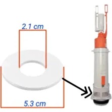 VitrA 436488YP Boşaltma Gurubu CONTASI 5.3 cm Beyaz Uyumlu Model 436317YP 436868YP