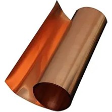 Bakır Levha 0,05 X250X1000 Bakır Levha Kalınlık 0,05 En 25 cm Boy 1 Metredir