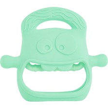 Açık Yeşil Bebek Silikon Diş Kaşıyıcı