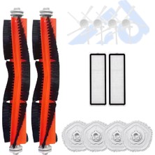 Asgard Grup Dreame W10-W10 Pro Uyumlu 2 Ana Fırça 4 Yan Fırça 2 Filtre 4 Mop