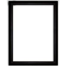 Ekstrafix PVC Çerçeve A4 Siyah İç Ölçüleri 21x30 Cm - Dış Ölçüleri 25x33 Cm Fix-Çs01