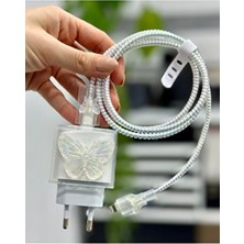 iPhone 18/20 W Şarj Cihazı Uyumlu 5 Parça Şarj Koruma Seti