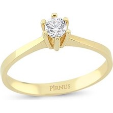 Altın Tektaş Yüzük