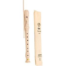 Lino Flüt Bez Çantalı Ln-198A Beyaz Renkli Nefesli Çalgı Türkiye Menşeli