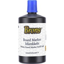 Brons Tahta Kalemi Mürekkebi 250 Cc Mavi Br-9151 (4 Lü Paket)