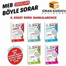 Sinan Kuzucu 2026 Lgs 8. Sınıf Soru Bankası Seti (5 Kitap)