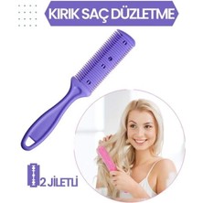 MiraLive 2 Jiletli Kırık Saç Düzeltme İnceltme Tarağı