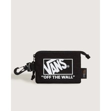 Vans Formula Zip Wallet Kartlık Bölmeli Erkek Günlük Cüzdan Düz Siyah Fermuarlı Model