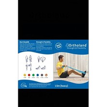 Mavi Egzersiz Bandı 1,5 Metre Heavy