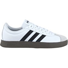 adidas Vl Court Base Kadın Ayakkabı Beyaz Tekstil Malzeme Düz Taban Günlük Kullanım İçin