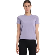 Zana Kadın Mor Koşu T-Shirt 25KK1047-LIL