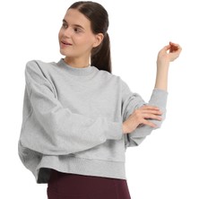 Fowler Kadın Gri Günlük Stil Sweatshirt 25KK1038-KML