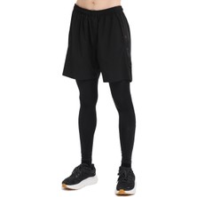 Acron Erkek Siyah Koşu Şort 25KE1003-SYH