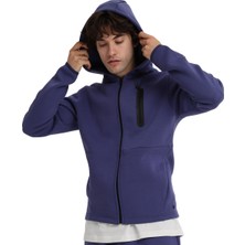 Arvada Erkek Mavi Günlük Stil Eşofman Üstü 25KE1007-MVI