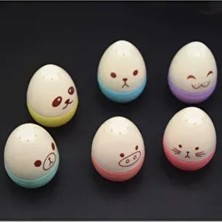 6'lı Çantalı Yumurta Fosforlu Kalem