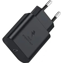 Samsung Galaxy S20/S21/S22/S23 FE/S24 PLUS/S24 Ultra Uyumlu Hızlı Şarj Adaptörü 25W Usb-C Type-C Pd