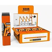 Güzelyüz Avm Silka 12 Adet Siyah Renk Dark Kurşun Kalem Yüksek Kalite Kırtasiye Ürünü