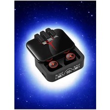 M-88 Plus Bluetooth Kulaklık Powerbank ve Dijital Gösterge Şarjlı Bulutut Kablosuz Kulaklık Enc