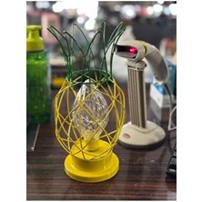 Dekoratif Ananas Lamba 10 LED 12 cm x 25 cm
