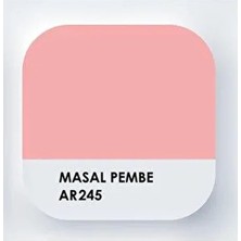 Piktura U Bazlı Akrilik Silikonlu Silinebilir İç Cephe Duvar Boyası Masal Pembe Mat 350 ML