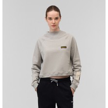 High Cascades Crop French Terry Kadın Sweatshirt