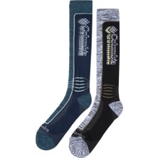 Columbia Thermolite Ecomade Color Block 2'li Unisex Uzun Çorap